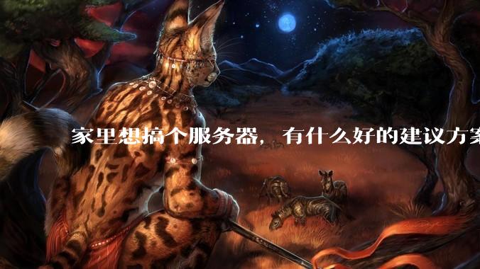 家里想搞个服务器，有什么好的建议方案吗？